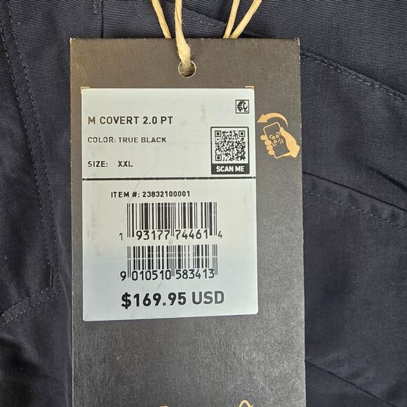 Burton Covert 2.0 Insulated Pants Mens Sz XXL True Black Snowpants Ski Snowboard - Picture 2 of 4